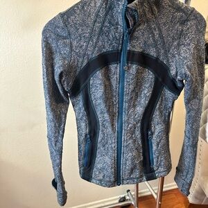 Lululemon Athletica Heathered Blue Ski Jacket